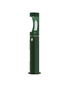 Elkay - LK4400BF Freestanding Outdoor Water Refill Station (green) 